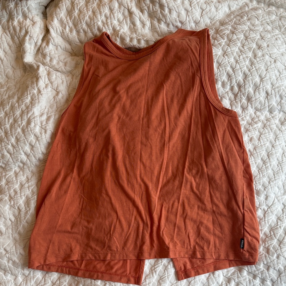 REI Rust Orange Tank Top